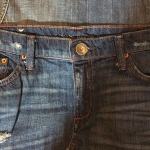 banana Republic denim skirt